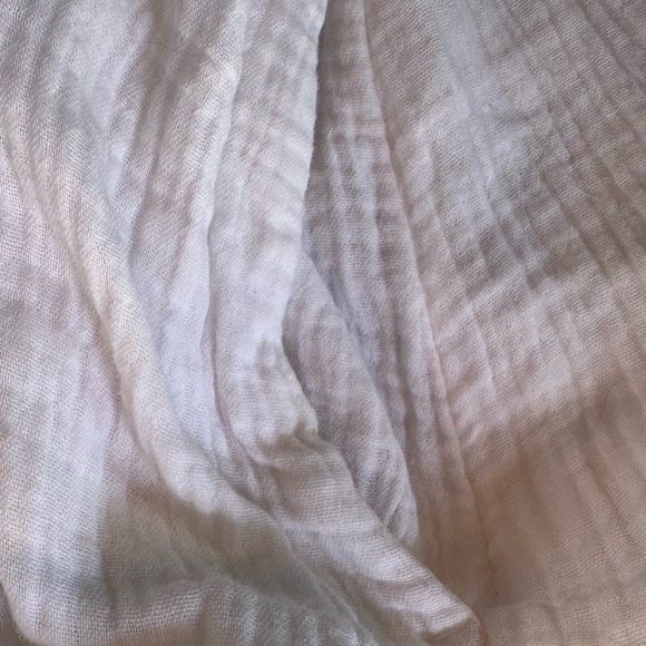 Chico’s white cotton gauze shift dress lined size 3 L - Picture 9 of 10